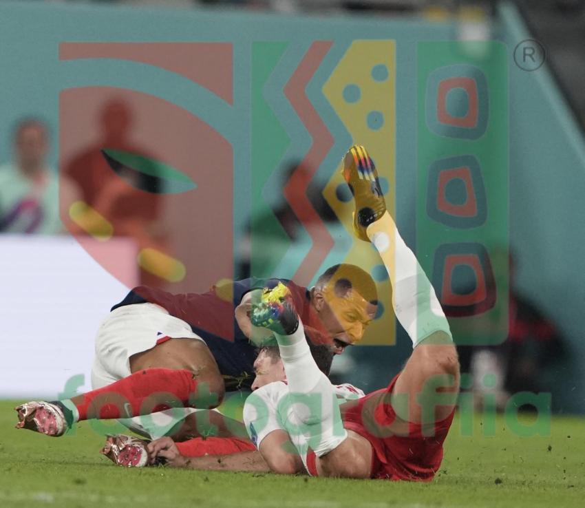 2022 FIFA World Cup - France vs Denmark