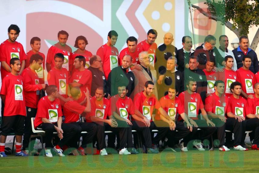 Egyptian team training session