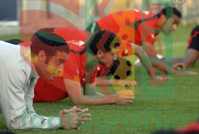 Egyptian team training