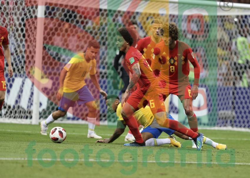 2018 FIFA World Cup - Brazil vs Belgium