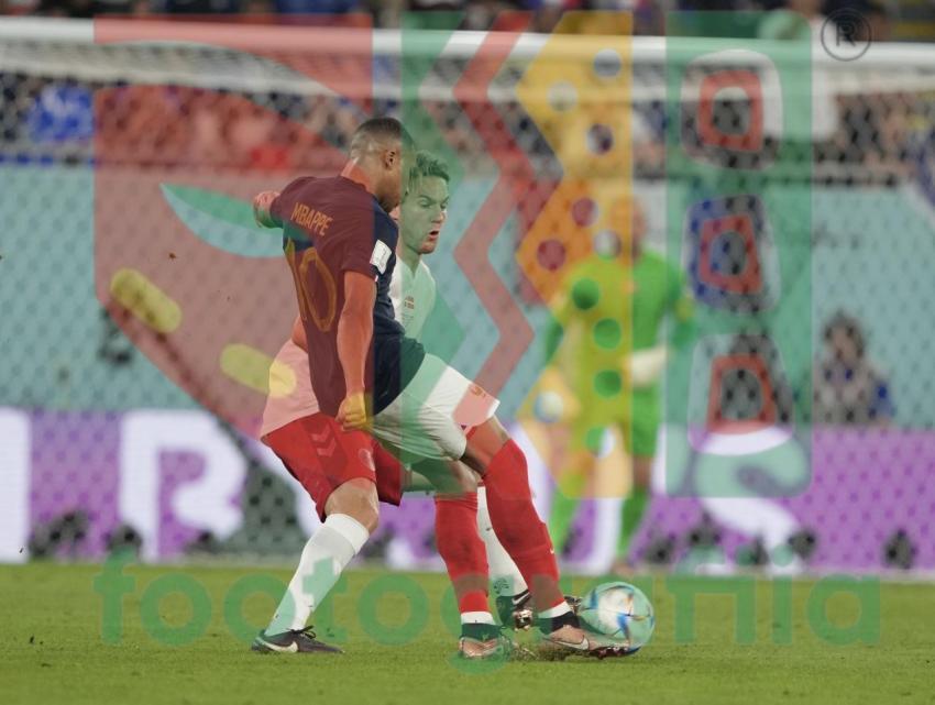 2022 FIFA World Cup - France vs Denmark