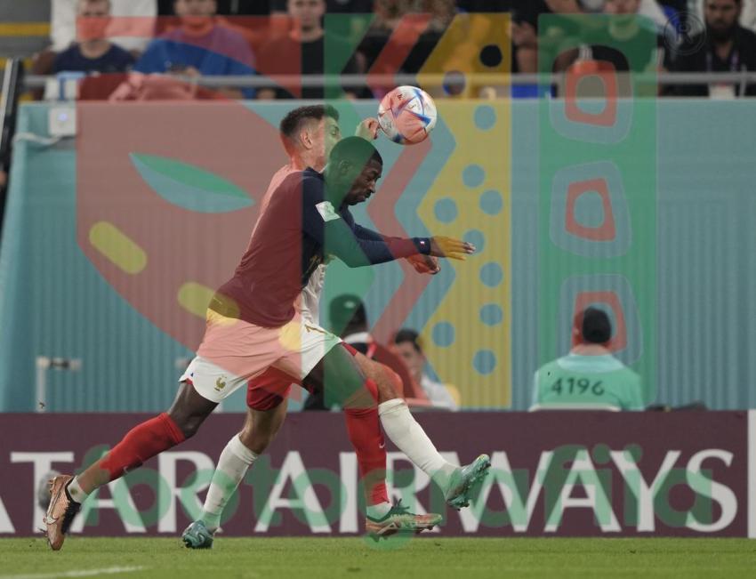 2022 FIFA World Cup - France vs Denmark
