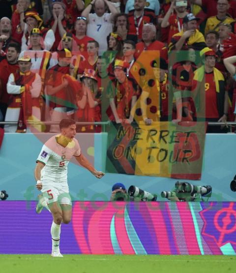 2022 FIFA World Cup - Morocco vs Belgium