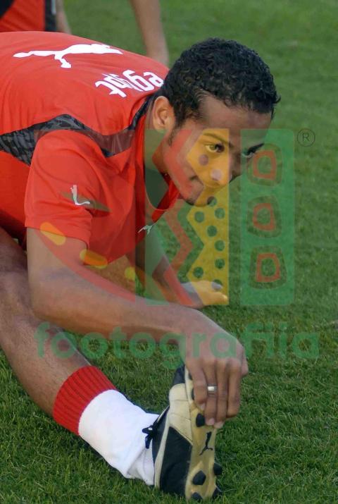 Egyptian team training