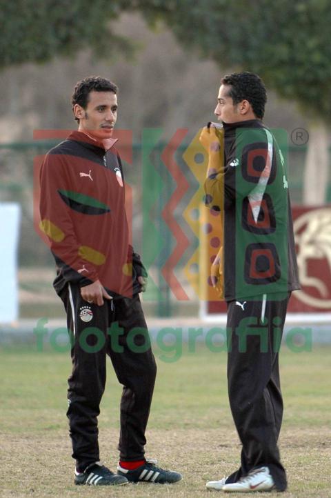 Egyptian team training session